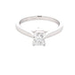 Lab Grown Radiant Cut Diamond Solitaire Ring - 0.74cts  Gardiner Brothers   