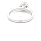 Platinum Round Brilliant Cut Diamond Solitaire With Diamond Set Shoulders - 1.45cts Gardiner Brothers