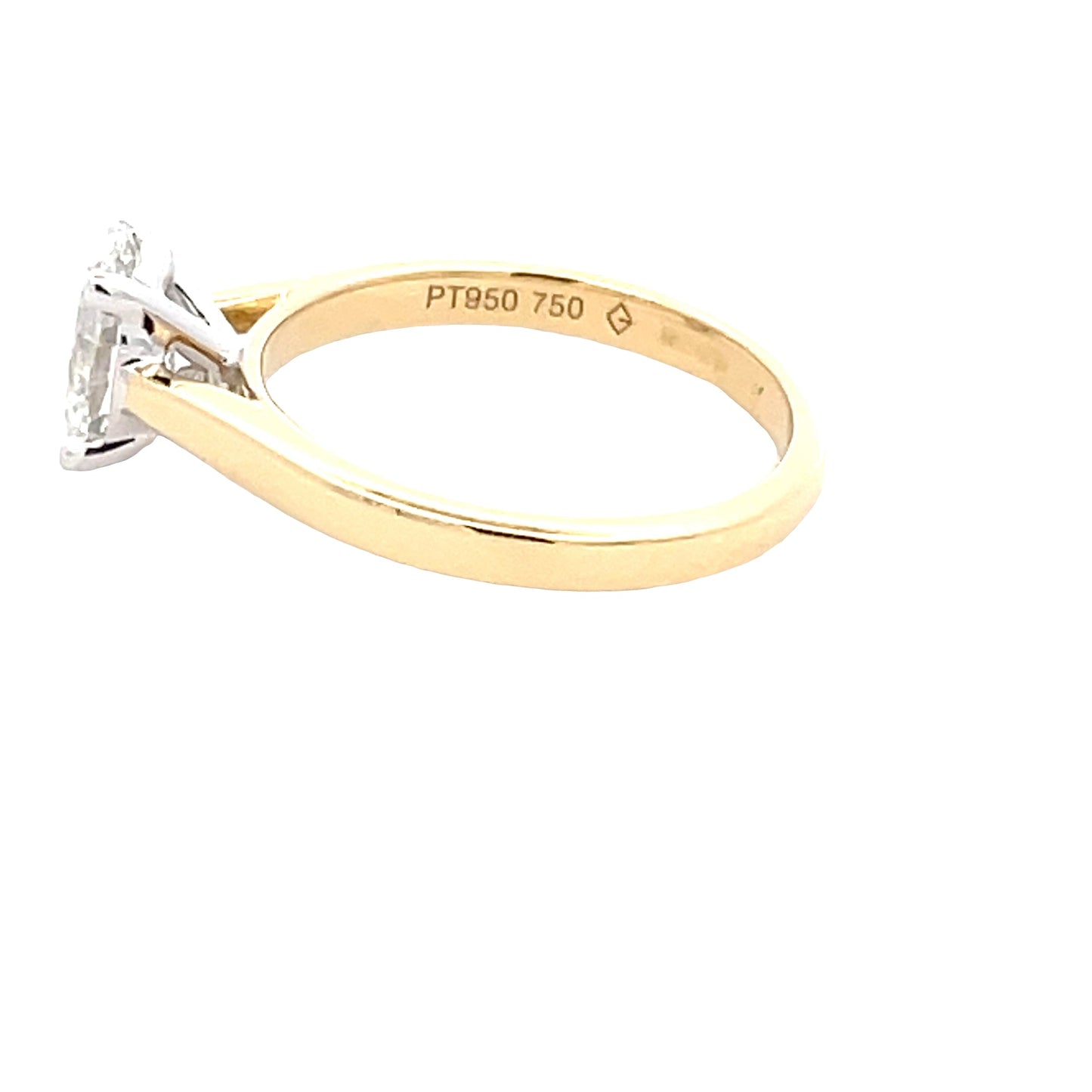 Lab Grown Oval Shaped Diamond Solitaire Ring - 1.00cts  Gardiner Brothers   