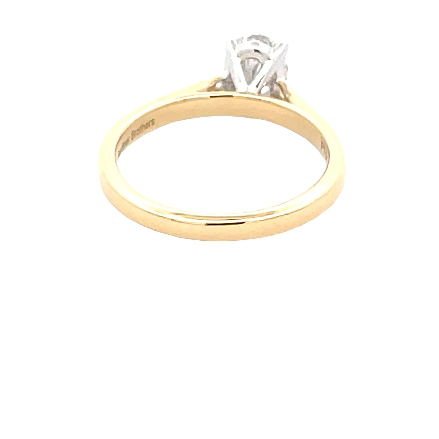 Lab Grown Oval Shaped Diamond Solitaire Ring - 1.00cts  Gardiner Brothers   