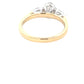 Lab grown Oval and Pear Shaped Diamond 3 Stone Ring - 1.32cts Gardiner Brothers