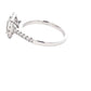 Platinum Emerald Cut Halo Cluster Style Diamond Ring - 1.20cts Gardiner Brothers