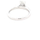 Platinum Radiant Cut Diamond Solitaire Ring with diamond set shoulders - 1.28cts Gardiner Brothers