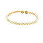 Yellow Gold Flex Diamond Set Bangle  Gardiner Brothers   