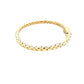 Yellow Gold Flex Diamond Set Bangle  Gardiner Brothers   