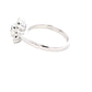 Platinum Round Brilliant Cut Diamond Vintage Cluster Style Ring Gardiner Brothers