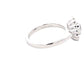 Platinum Round Brilliant Cut Diamond Vintage Cluster Style Ring Gardiner Brothers
