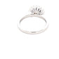 Platinum Round Brilliant Cut Diamond Vintage Cluster Style Ring Gardiner Brothers