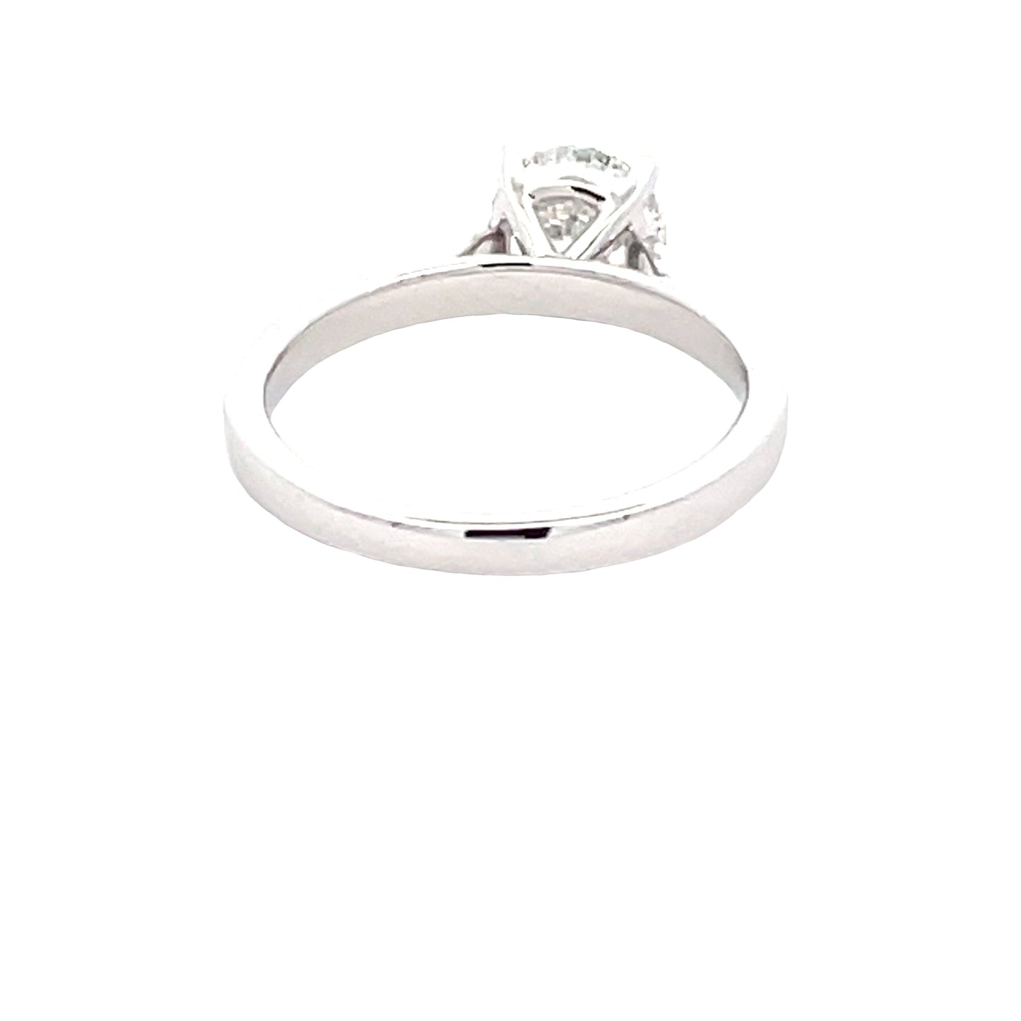 Platinum Round Brilliant Cut Diamond Solitaire Ring - 1.25cts Gardiner Brothers