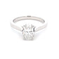 Oval Shaped Diamond Solitaire Ring - 1.55cts Gardiner Brothers