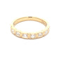 Emerald cut diamond 8 stone eternity style ring  Gardiner Brothers   