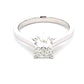 Cushion Shaped Diamond Solitaire ring - 1.20cts  Gardiner Brothers   