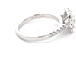 Cushion Shaped Diamond Halo Cluster Style Ring - 1.39cts  Gardiner Brothers   