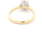 Yellow Gold Oval Shaped Diamond Solitaire Ring - 1.51cts Gardiner Brothers