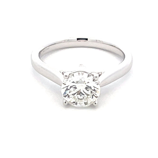 Round Brilliant Cut Diamond Solitaire Ring - 1.50cts  Gardiner Brothers   