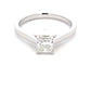 Platinum Princess Cut Diamond Solitaire Ring - 0.70cts Gardiner Brothers