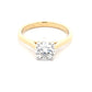 Lab Grown Round Brilliant cut diamond solitaire ring - 1.12cts  Gardiner Brothers   