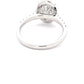 Platinum Oval Shaped Diamond Halo Cluster Style Ring - 1.52cts Gardiner Brothers