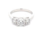 Round Brilliant Cut Diamond 3 Stone Ring - 1.50cts  Gardiner Brothers   