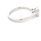 Platinum Oval Shaped Diamond Solitaire Ring - 0.90cts Gardiner Brothers