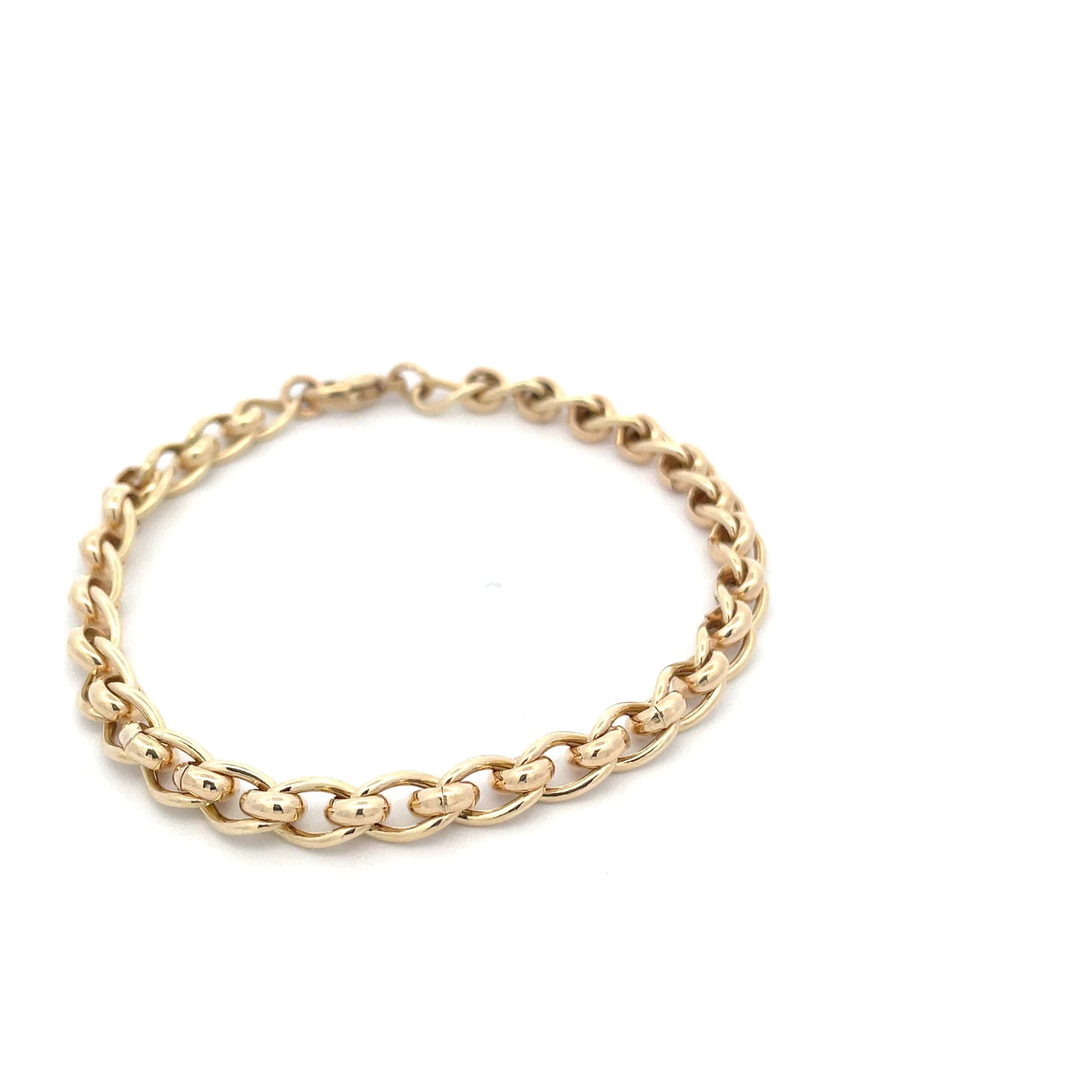 Yellow Gold S-Design Roller Bracelet  Gardiner Brothers   