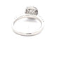 Cushion shaped diamond halo cluster style ring - 1.18cts  Gardiner Brothers   