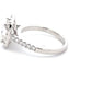 Platinum Cushion Shaped Diamond Halo Cluster Style Ring - 2.63cts Gardiner Brothers