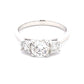 Platinum Round Brilliant Cut Diamond 3 Stone Ring - 1.61cts Gardiner Brothers