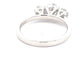 Platinum Round Brilliant Cut Diamond 3 Stone Ring - 1.61cts Gardiner Brothers