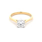 Lab Grown Round Brilliant Cut Diamond ring - 1.00ctys  Gardiner Brothers   