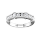 Round Brilliant Cut Diamond set Wedding Band gardiner-brothers