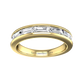 Baguette Cut Diamond channel set Wedding Band gardiner-brothers