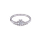 Brilliant and Baguette Cut Diamond Set Tiara Style Ring Gardiner Brothers