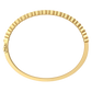 Eclipse Collection Emerald and Diamond Bangle  Gardiner Brothers   