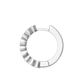 Eclipse Collection All Diamond Hoop Earrings  Gardiner Brothers   