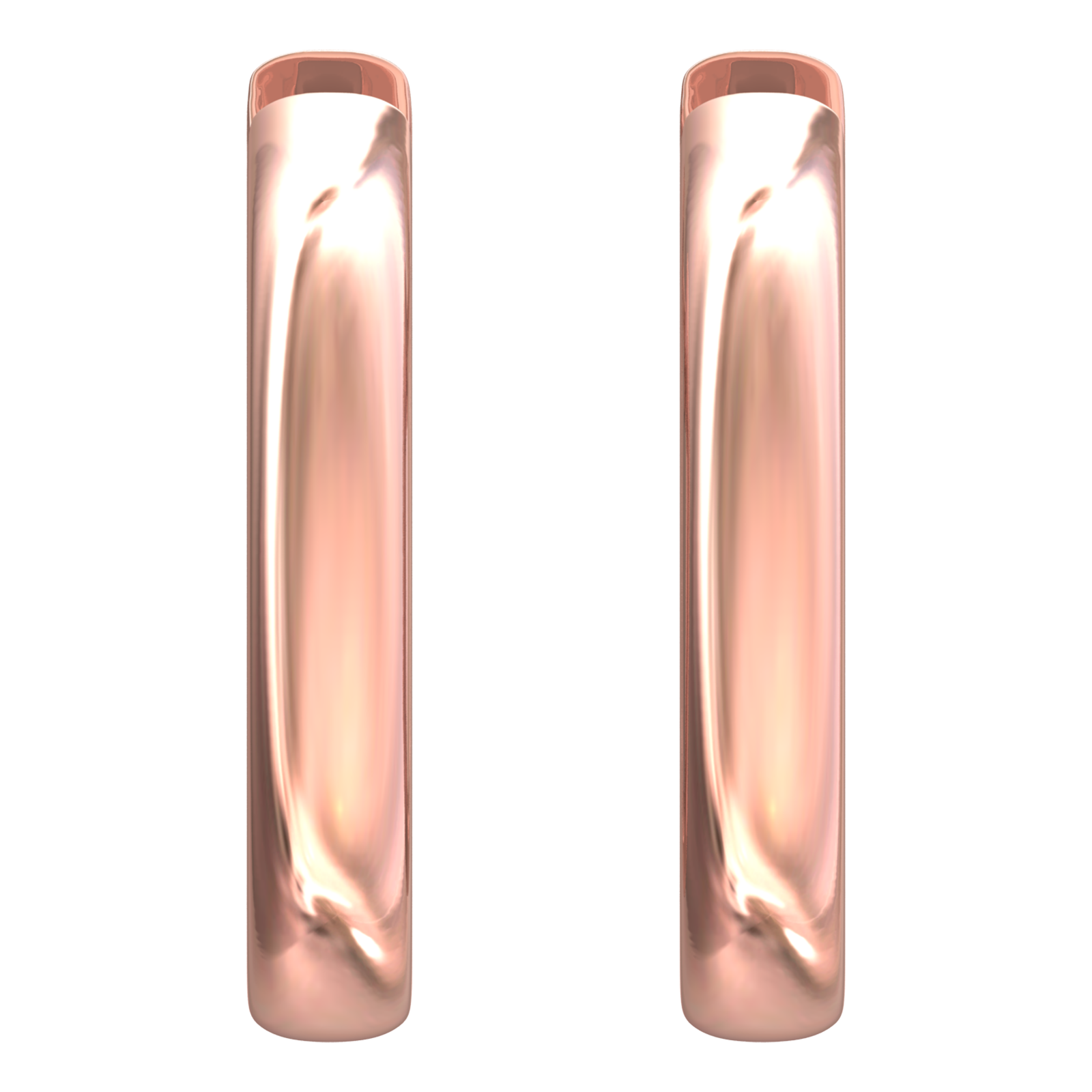 Nova plain hoop earrings Gardiner Brothers
