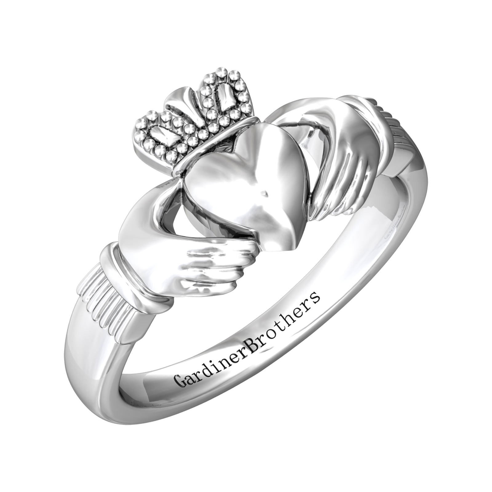 Claddagh Ring - 10mm Gardiner Brothers