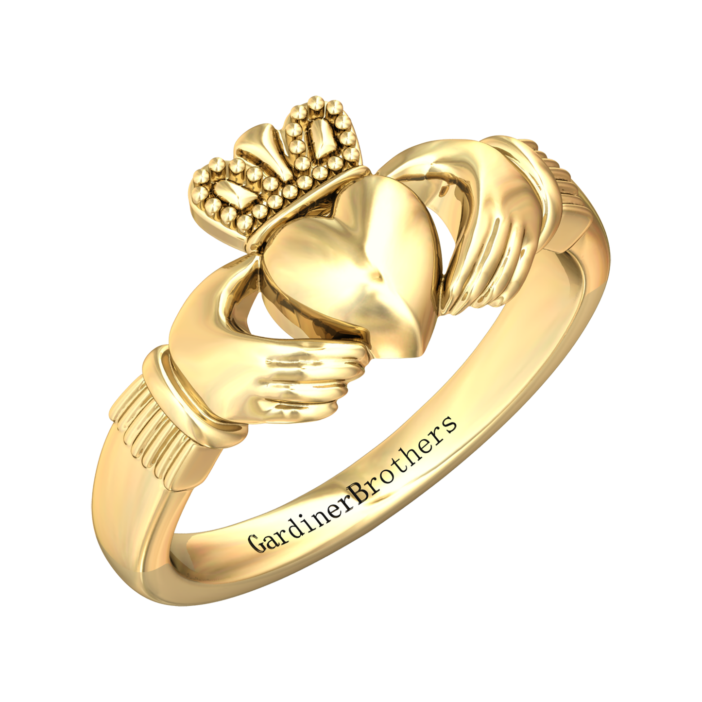 Claddagh Ring - 10mm Gardiner Brothers