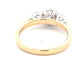 Oval and pear shaped diamond 3 stone ring - 1.30cts Gardiner Brothers