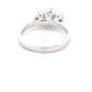 Platinum Oval Shaped Diamond 3 Stone Ring - 1.10cts Gardiner Brothers