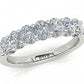 Oval Shape Aurora Diamond 7 Stone Eternity Ring  Gardiner Brothers