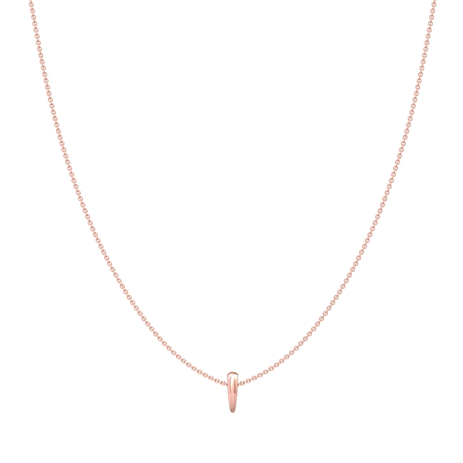 Nova pendant attachment on chain Gardiner Brothers