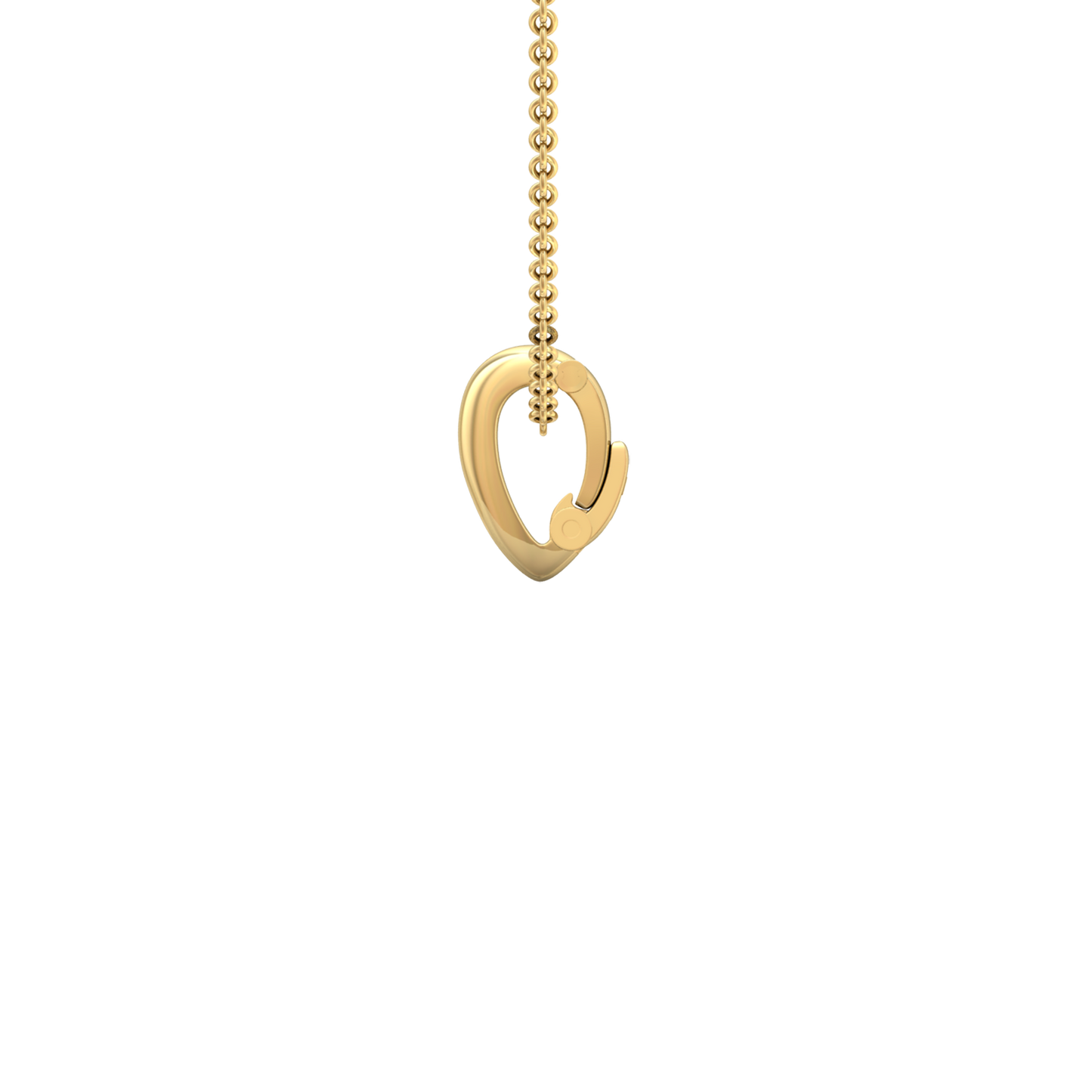 Nova pendant attachment on chain Gardiner Brothers