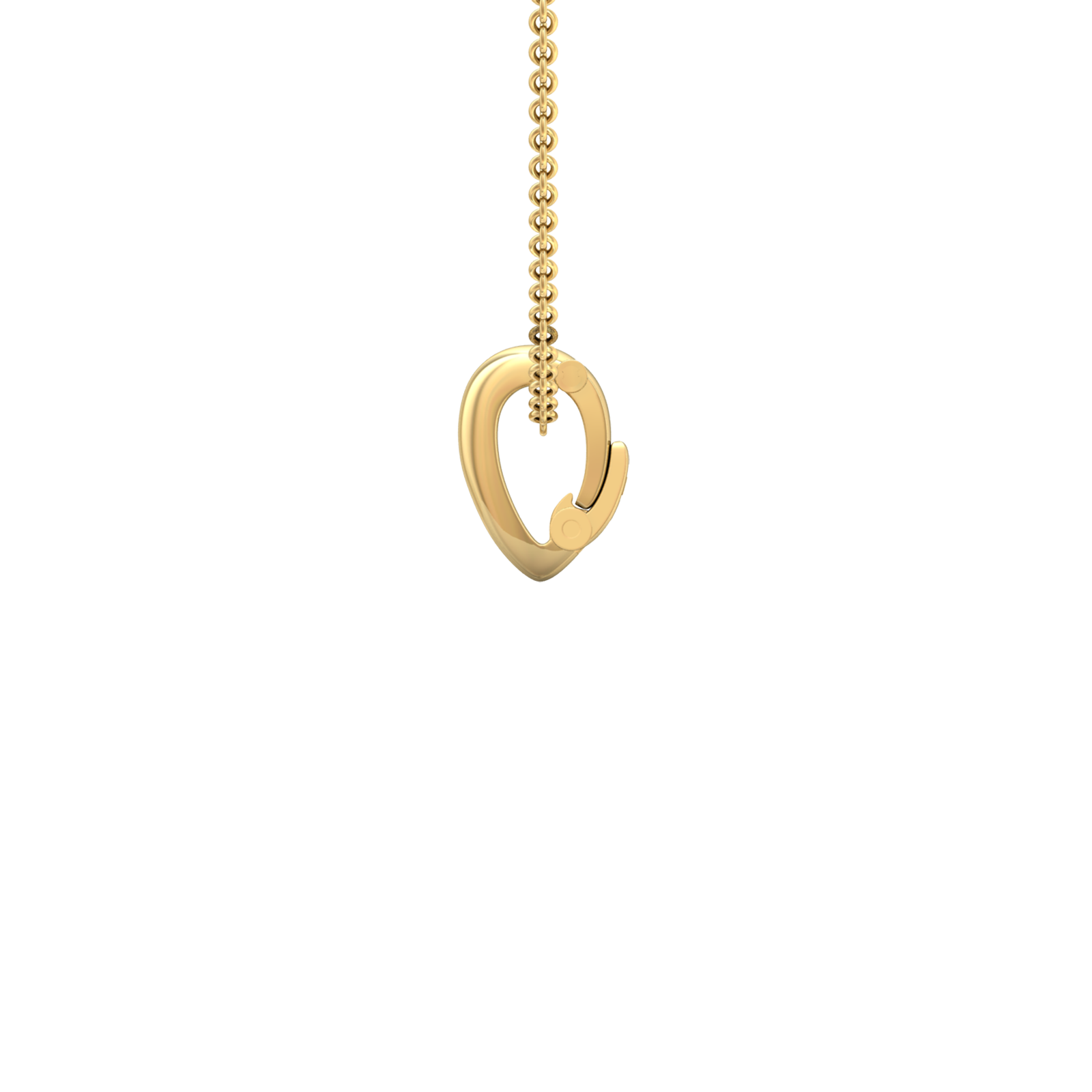 Nova pendant attachment on chain Gardiner Brothers