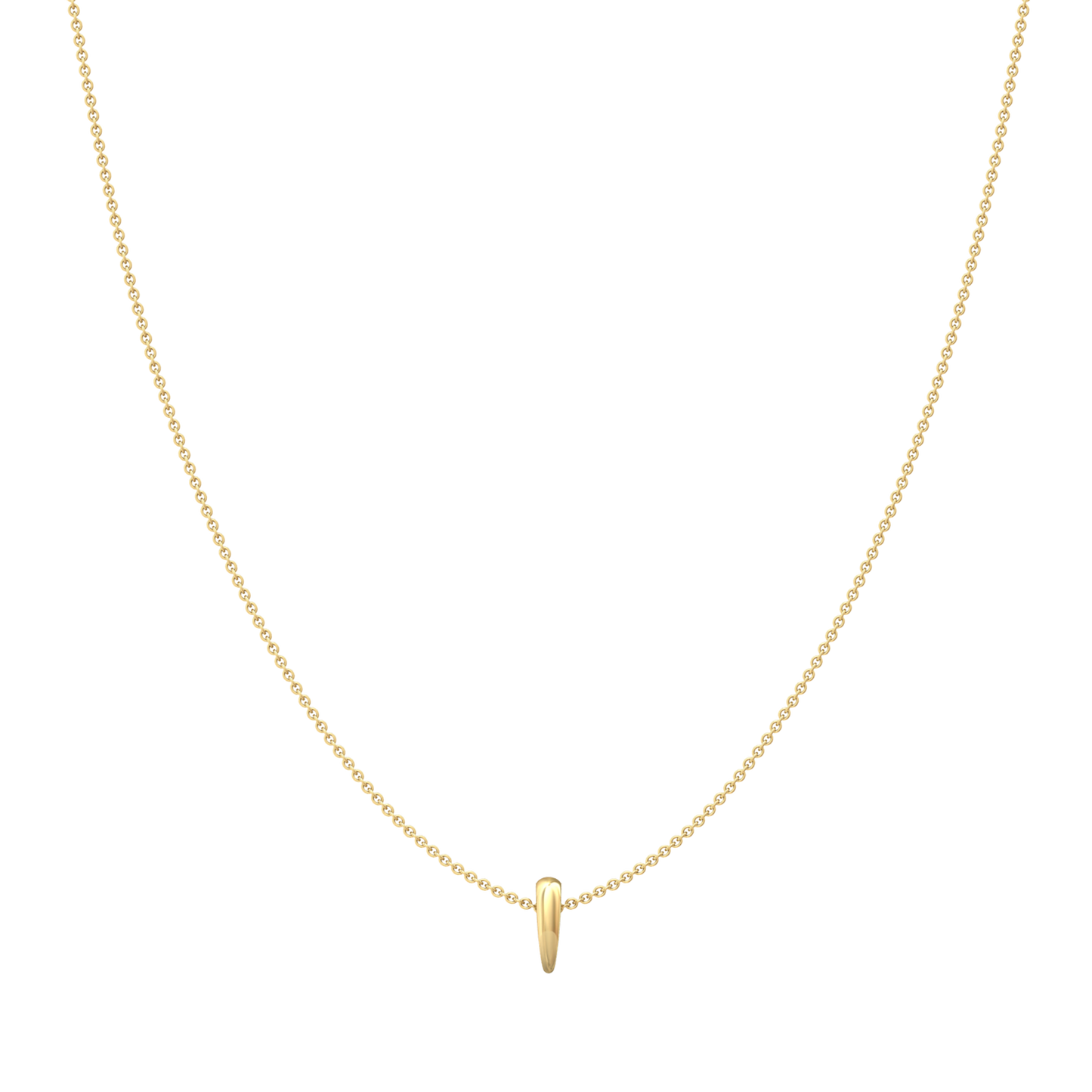Nova pendant attachment on chain Gardiner Brothers