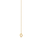 Nova pendant attachment on chain Gardiner Brothers