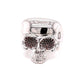 Skull Ring with Ruby Encrusted Eyes  Gardiner Brothers