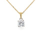 Round brilliant Cut Diamond Solitaire Pendant - 0.80cts  Gardiner Brothers   