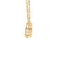 Emerald cut Diamond Rub-over style pendant - 0.99cts  Gardiner Brothers   
