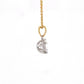 Round brilliant Cut Diamond Solitaire Pendant - 0.80cts  Gardiner Brothers   
